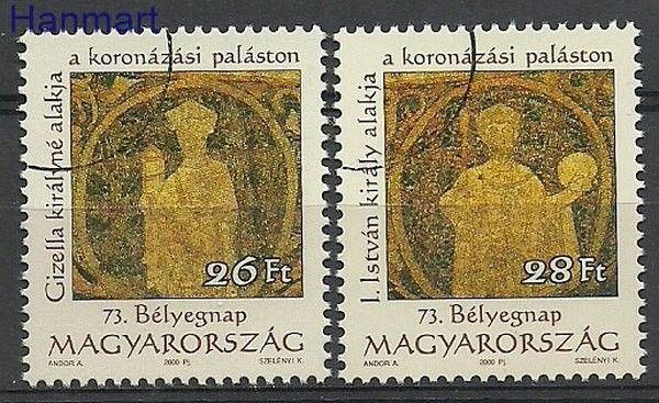 Znaczek Węgry 2000 Mi 4600-4601 Czyste **