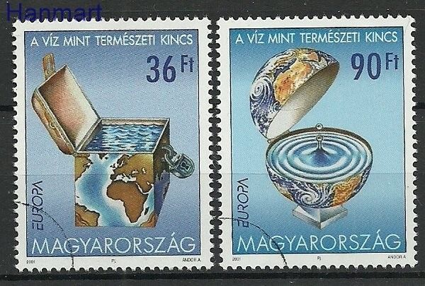 Znaczek Węgry 2001 Mi 4674-4675 Czyste **