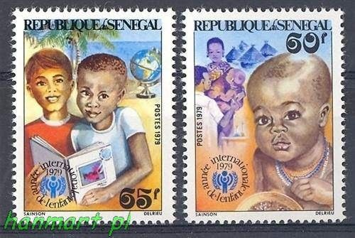 Znaczek Senegal 1979 Mi 699-700 Czyste **