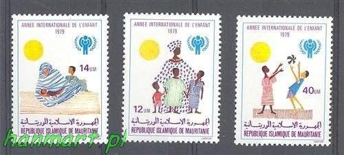 Znaczek Mauretania 1979 Mi 643-645 Czyste **