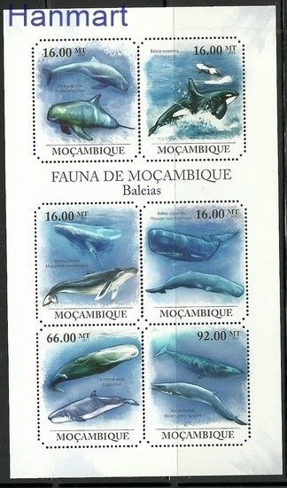Znaczek Mozambik 2011 Mi 5008-5013 Czyste **