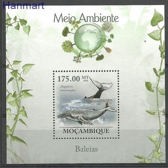 Znaczek Mozambik 2010 Mi bl 312 Czyste **