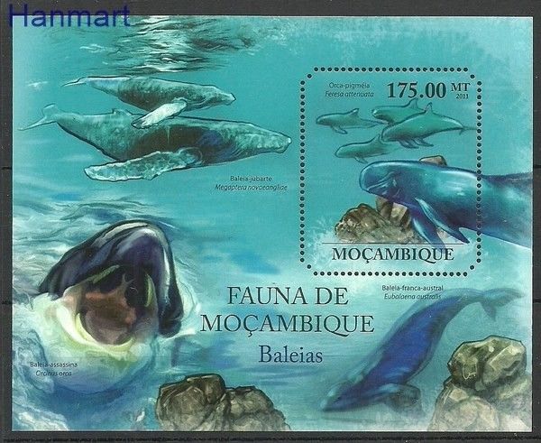 Znaczek Mozambik 2011 Mi bl 518 Czyste **
