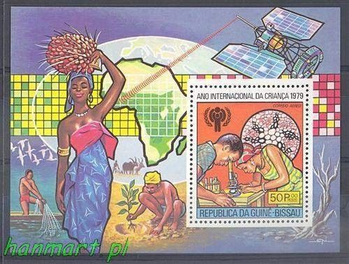 Znaczek Gwinea Bissau 1979 Mi bl 147 Czyste **