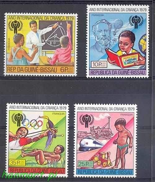 Znaczek Gwinea Bissau 1979 Mi 529-532 Czyste **