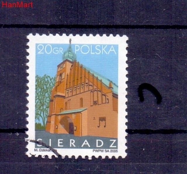 Znaczek Polska 2005 Stemplowane