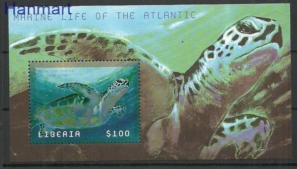 Znaczek Liberia 2001 Mi bl 424 Czyste **