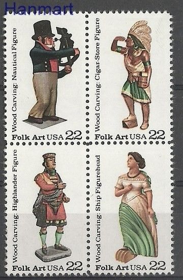 Znaczek USA 1986 Mi 1852-1855 Czyste **