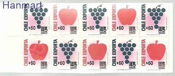 Znaczek Chile 1991 Mi mh 1412-1413 Czyste **