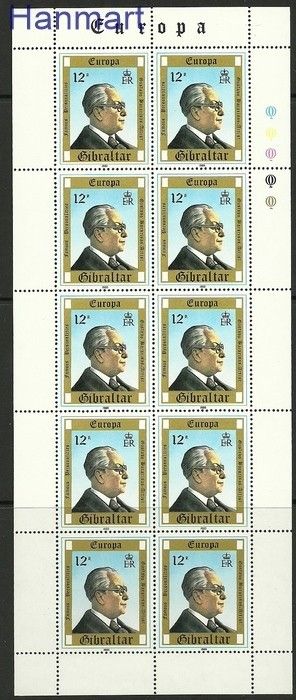 Znaczek Gibraltar 1980 Mi ark 405 Czyste **