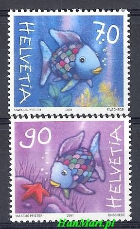 Znaczek Szwajcaria 2001 Mi 1767-1768 Czyste **