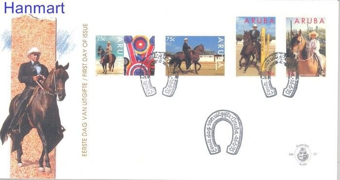 Znaczek Aruba 1995 FDC