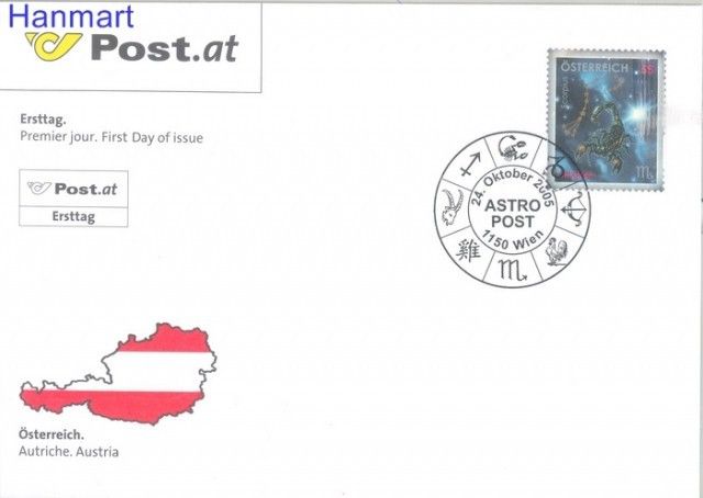 Znaczek Austria 2005 Mi 2551 FDC