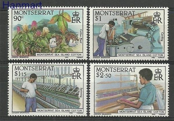 Znaczek Montserrat 1985 Mi 586-589 Czyste **