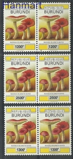 Znaczek Burundi 2007 Mi 1908-1910 Czyste **