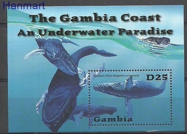 Znaczek Gambia 2001 Mi bl 567 Czyste **