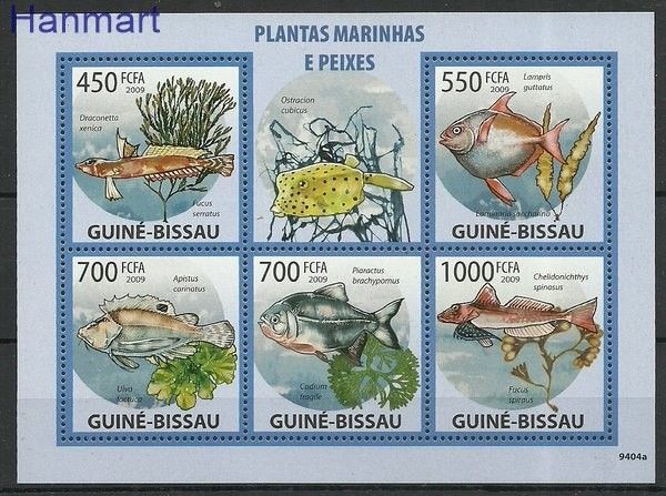 Znaczek Gwinea Bissau 2009 Mi 4291-4295 Czyste **