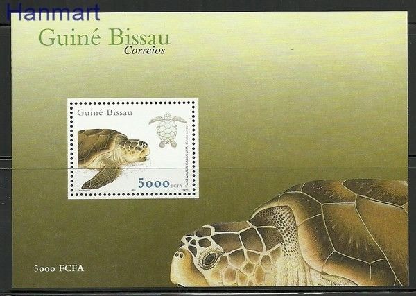 Znaczek Gwinea Bissau 2001 Mi bl 350 Czyste **