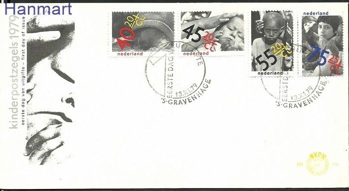 Znaczek Holandia 1979 Mi 1147-1150 FDC