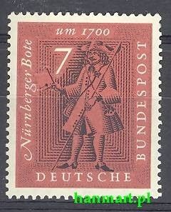 Znaczek Niemcy 1961 Mi 365 Czyste **
