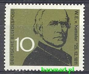Znaczek Niemcy 1961 Mi 374 Czyste **
