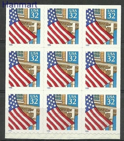 Znaczek USA 1995 Mi 2552BA,BD,BE Czyste **