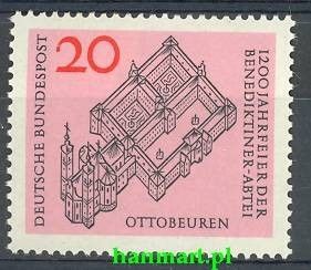 Znaczek Niemcy 1964 Mi 428 Czyste **