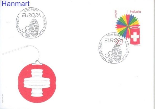 Znaczek Szwajcaria 1998 Mi 1654 FDC