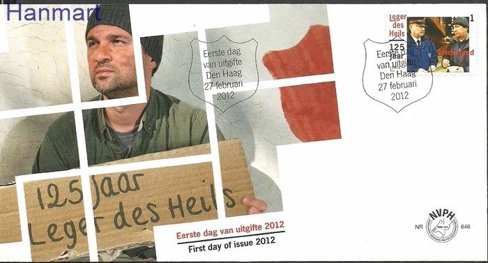 Znaczek Holandia 2012 Mi 2953 FDC