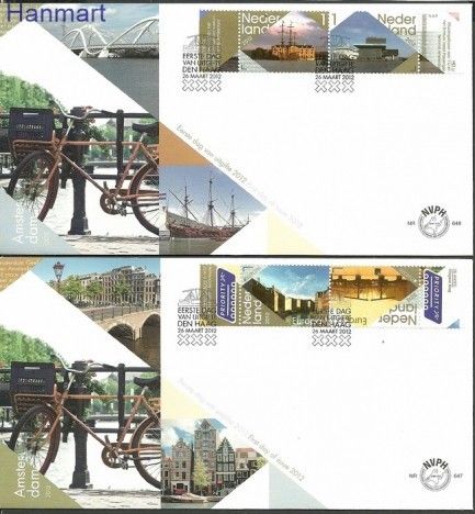 Znaczek Holandia 2012 Mi 2954-2957 FDC