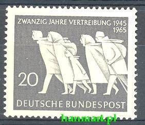 Znaczek Niemcy 1965 Mi 479 Czyste **