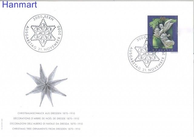 Znaczek Szwajcaria 2000 Mi 1739 FDC
