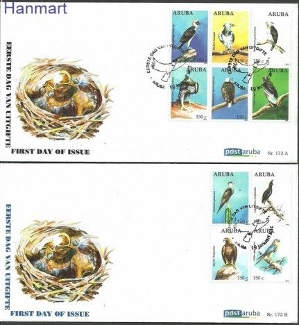 Znaczek Aruba 2012 Mi 631-640 FDC