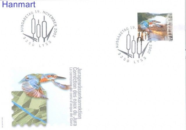 Znaczek Szwajcaria 2002 Mi 1817 FDC