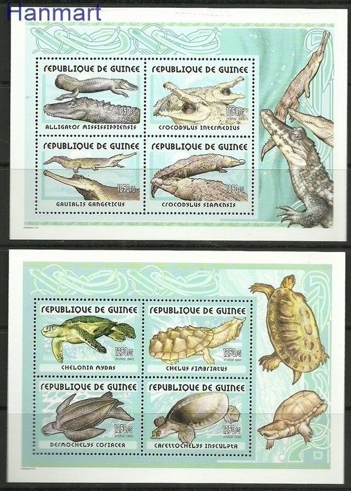 Znaczek Gwinea 2001 Mi 3350-3365 Czyste **