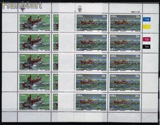 Znaczek Namibia 1983 Mi 545-548 Czyste **