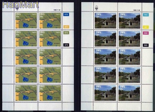 Znaczek Namibia 1986 Mi 596-599 Czyste **