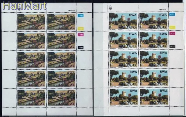 Znaczek Namibia 1987 Mi 609-612 Czyste **