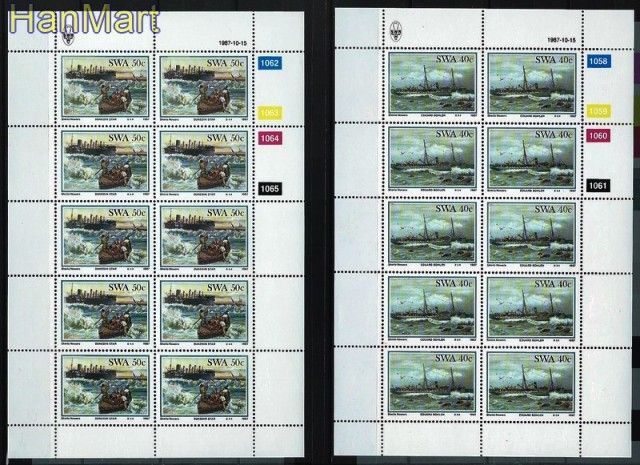 Znaczek Namibia 1987 Mi 613-616 Czyste **