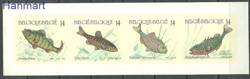 Znaczek Belgia 1990 Mi h-blatt 57B Czyste **