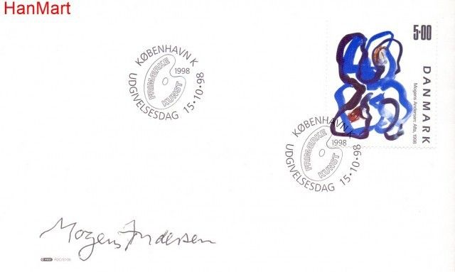 Znaczek Dania 1998 Mi 1192 FDC