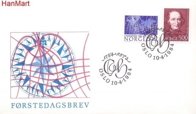 Znaczek Norwegia 1984 Mi 902-903 FDC