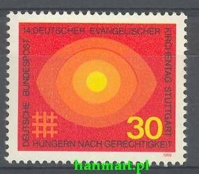 Znaczek Niemcy 1969 Mi 595 Czyste **