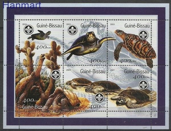 Znaczek Gwinea Bissau 2001 Mi 1584-1589 Czyste **