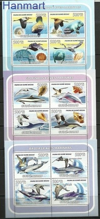 Znaczek Gwinea Bissau 2008 Mi 3769-3780 Czyste **