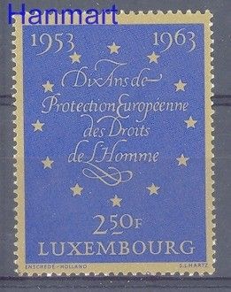 Znaczek Luksemburg 1963 Mi 679 Czyste **