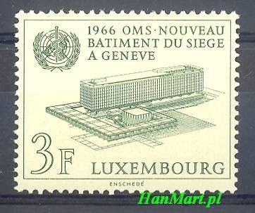 Znaczek Luksemburg 1966 Mi 724 Czyste **