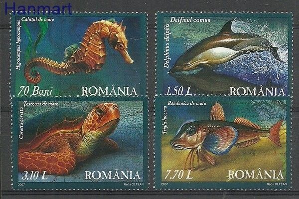 Znaczek Rumunia 2007 Mi 6163-6166 Czyste **