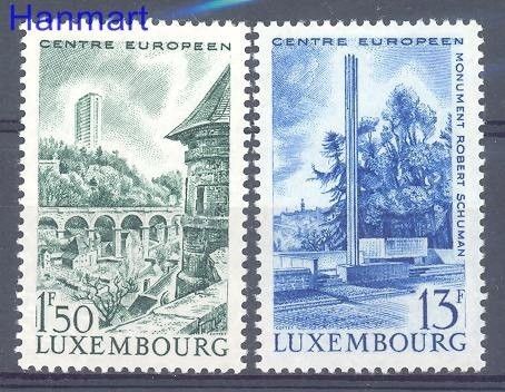 Znaczek Luksemburg 1966 Mi 738-739 Czyste **