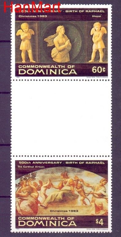 Znaczek Dominika  Mi 435 Czyste **